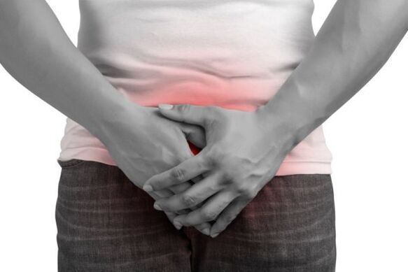 bol kod muškarca s prostatitisom