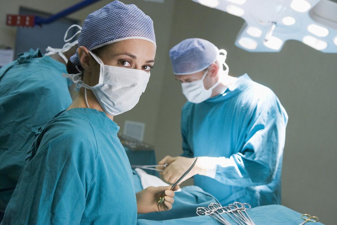 U nekim slučajevima stagnacija prostate zahtijeva operaciju